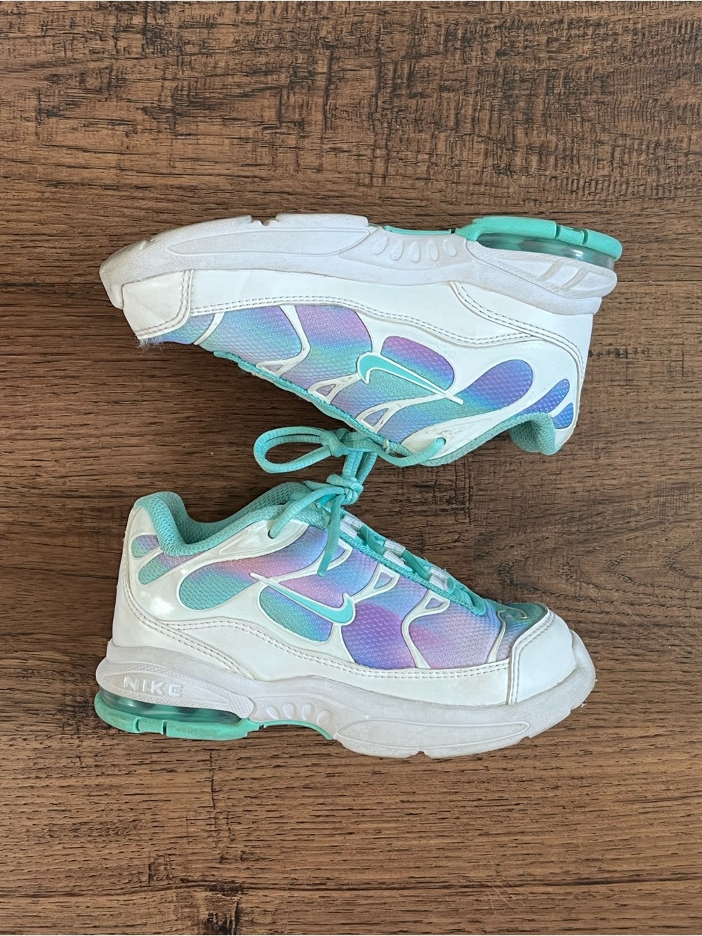 Nike Air Max Plus TD ‘White Aqua Purple’ (size 10C)